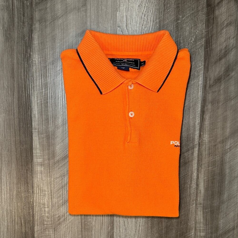 Polo Sport Ralph Lauren Vintage Mesh Knit Polo - Medium